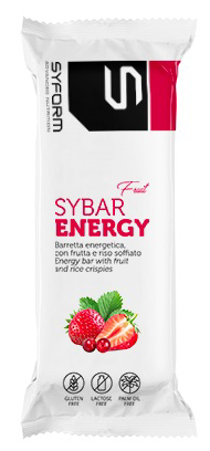 SYBAR ENERGY FRUIT BARRETTA FRAGOLA 40 G - farmachicca