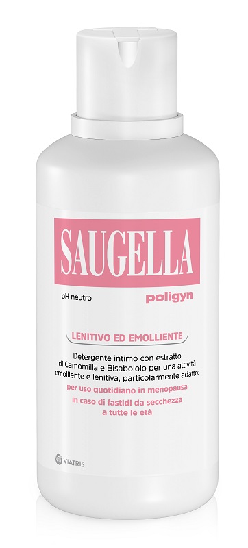 SAUGELLA POLIGYN PH NEUTRO DETERGENTE INTIMO LENITIVO ED EMOLLIENTE 500 ML - farmachicca