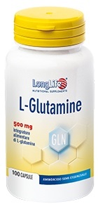 LONGLIFE LGLUTAMINE 100 CAPSULE - farmachicca