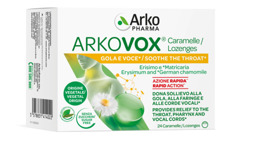 ARKOVOX MENTA/EUCALIPTO 24 CARAMELLE - farmachicca