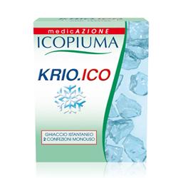 GHIACCIO ISTANTANEO MONOUSO ICOPIUMA KRIO 2 BUSTE - farmachicca