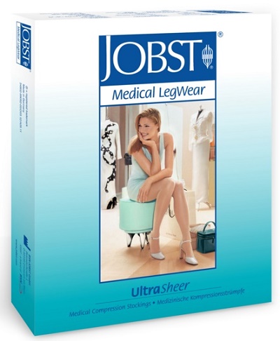 CALZA COMPRESSIVA JOBST ULTRASHEER 15-20MMHG COLLANT ELAST APPL NAT5 ARTICOLO 751160000400 - farmachicca