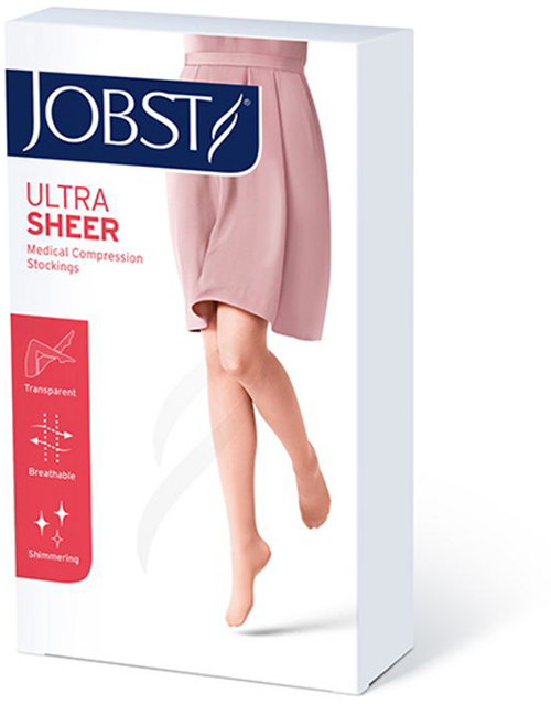 CALZA COMPRESSIVA JOBST ULTRASHEER 15-20MMHG COLLANT CALIBRATO BE4 ARTICOLO 751150000000 - farmachicca