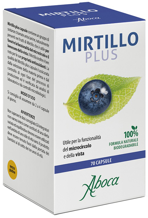 MIRTILLO PLUS 70 CAPSULE - farmachicca
