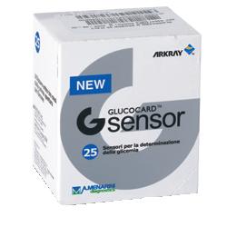 STRISCE MISURAZIONE GLICEMIA GLUCOCARD G SENSOR 25 PEZZI - farmachicca