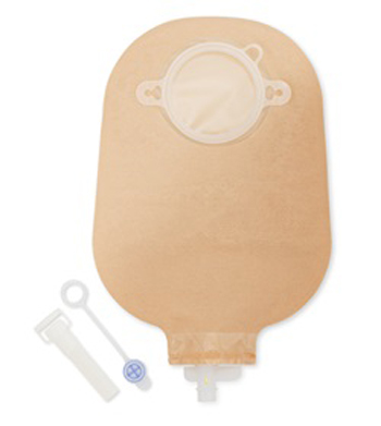 SACCA UROSTOMIA ANATOMICA URO FLANGIA PER CINTURA RUBINETTO DI CHIUSURA DI SICUREZZA NOVA 2 36MM 10 PEZZI+1ATTATORE+TAPPIN - farmachicca
