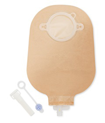 SACCA PER UROSTOMIA DANSAC NOVA 2 ANATOMICA TRASPARENTE MIDI CON RUBINETTO DI CHIUSURA DI SICUREZZA 55MM 10 PEZZI + 1 ADATTATORE E 10 TAPPINI ESTERNI - farmachicca