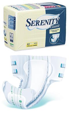 PANNOLONE PER INCONTINENZA A MUTANDINA SERENITY CLASSIC SUPER TAGLIA MEDIUM 30 PEZZI - farmachicca