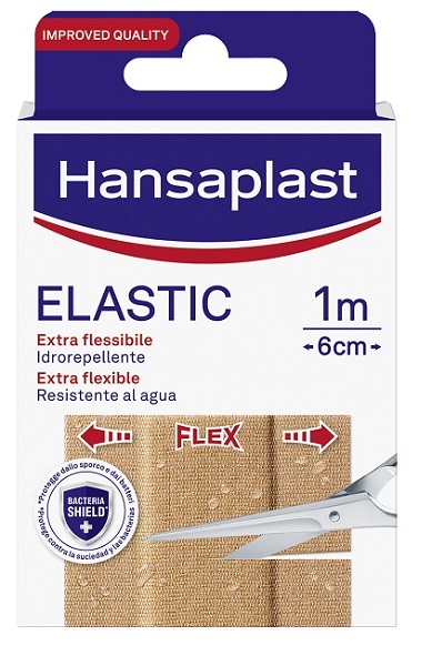 CEROTTO IN STRISCIA HANSAPLAST PRETAGLIATO ELASTICO 10 PEZZI - farmachicca