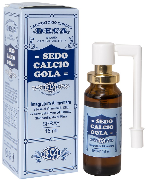 SEDO CALCIO GOLA SPRAY 15 ML - farmachicca