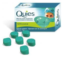 TAPPO AURICOLARE IN SILICONE QUIES 3PAIA - farmachicca