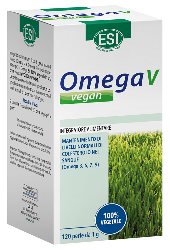 ESI OMEGACTIVE VEGAN 120 VEGICAPSULE - farmachicca