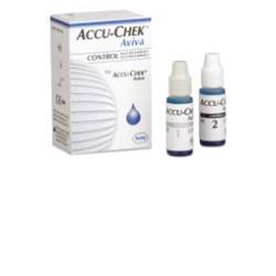 SOLUZIONE DI CONTROLLO PER TEST GLICEMIA ACCUCHEK AVIVA CONTROL SOL - farmachicca
