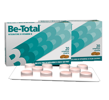 BE-TOTAL 20 COMPRESSE RIVESTITE - farmachicca