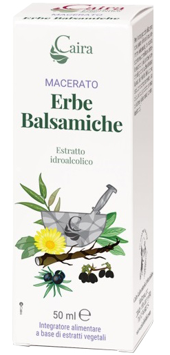 CAIRA MACERATO ERBE BALSAMICHE ESTRATTO IDROALCOLICO GOCCE 50 ML - farmachicca