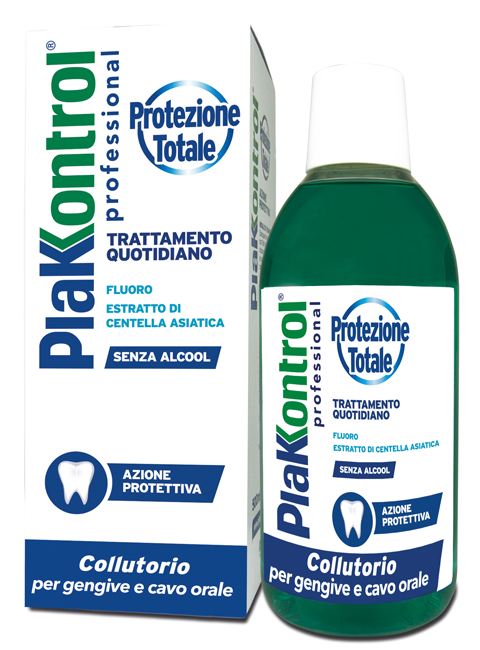PLAKKONTROL PROTEZIONE TOTALE COLLUTORIO 500 ML - farmachicca