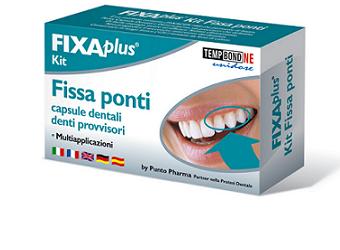 CEMENTO PROVVISORIO PER PONTI FIXAPLUS KIT 1 PEZZO - farmachicca