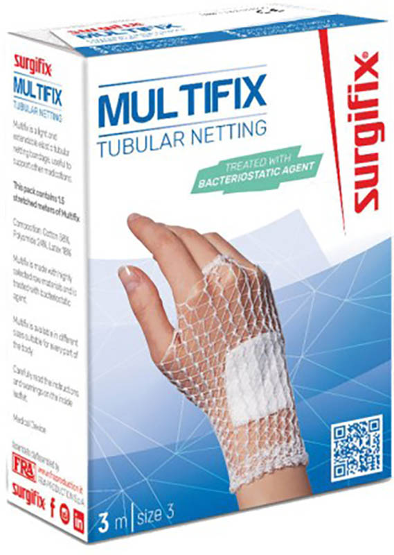 BENDA RETE MULTIFIX SANITIZED POLSO 3X300 CM - farmachicca