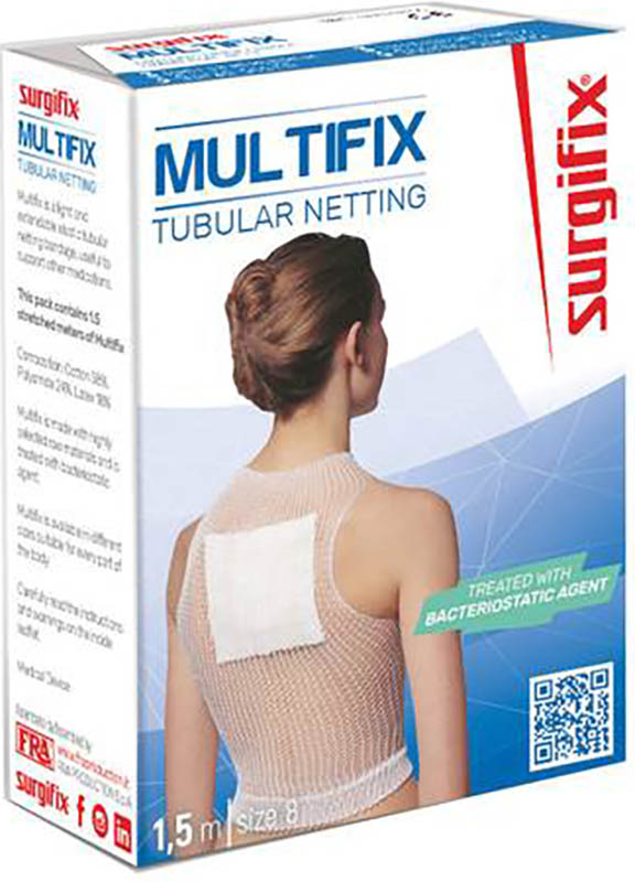 BENDA RETE MULTIFIX SANITIZED TORACE 8X150 CM - farmachicca