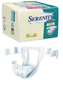 PANNOLONE PER INCONTINENZA SERENITY VESTE SD FORMATO SUPER TAGLIA LARGE 15 PEZZI - farmachicca