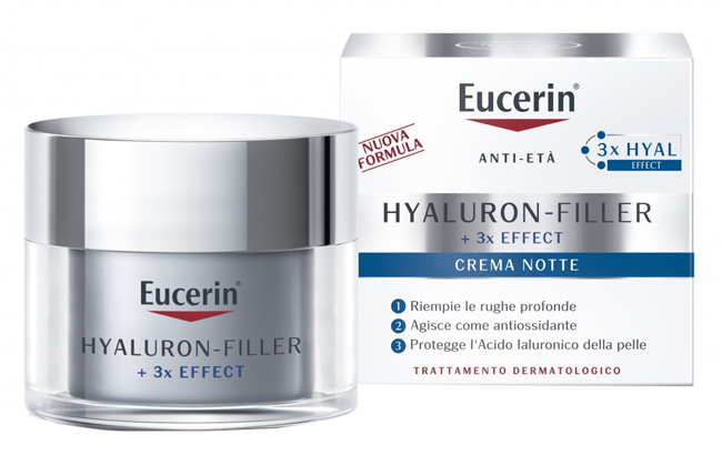 EUCERIN CREMA HYALURON-FILLER NOTTE 50 ML - farmachicca