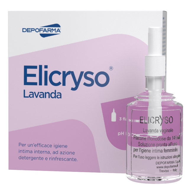 ELICRYSO LAVANDA 3 FLACONCINI 140 ML - farmachicca