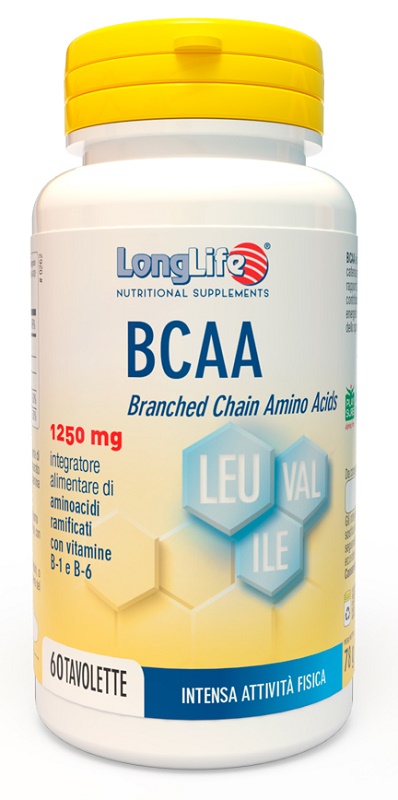 LONGLIFE BCAA 1250 MG - farmachicca