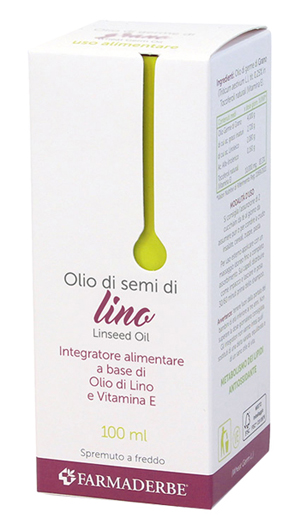 OLIO ALIMENTARE LINO SEMI 100 ML - farmachicca