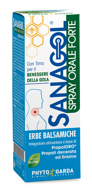 SANAGOL SPRAY FORTE ERBE BALSAMICHE 20 ML - farmachicca
