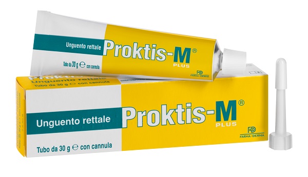 UNGUENTO RETTALE PROKTIS/M PLUS 30G CON CANNULA - farmachicca