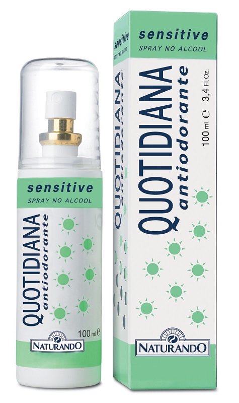 QUOTIDIANA ANTIODORANTE SPRAY SENSITIVE 100 ML - farmachicca