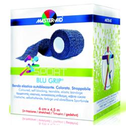 BENDA ELASTICA AUTOBLOCCANTE MASTER-AID BLUGRIP 8X4,5 - farmachicca