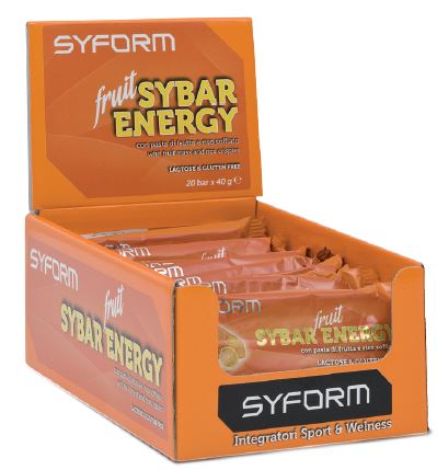 SYBAR ENERGY FRUIT BARRETTA ACE 40 G - farmachicca