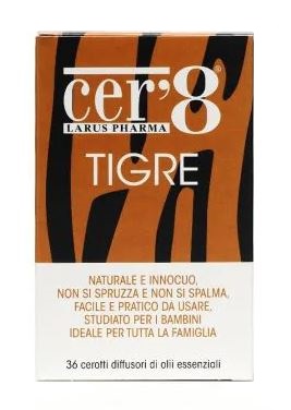 CER'8 TIGRE CUSCINETTO ADESIVO 36 PEZZI - farmachicca
