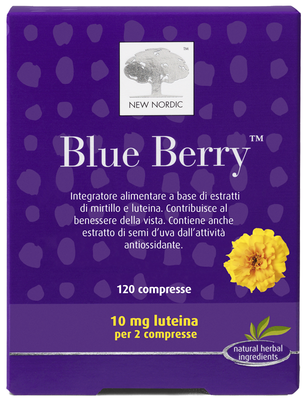 BLUE BERRY 120 COMPRESSE - farmachicca