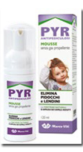 PYR ANTIPEDICUOSI MOUSSE 120 ML - farmachicca
