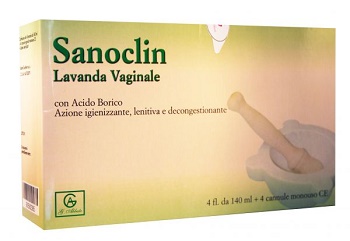 SANOCLIN LAVANDA VAGINALE 4 FLACONI 140 ML - farmachicca