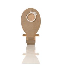 SACCA PER ILEOSTOMIA SISTEMA A 2 PEZZI SENSURA CLICK APERTA TRASPARENTE FORO 40MM CAPACITA' 420ML 30 PEZZI - farmachicca