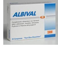 ALBIVAL PROBIOTICO 24 COMPRESSE - farmachicca