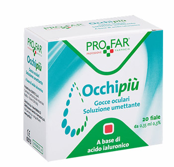 OCCHIPIU' GOCCE UMETTANTI 20FL DA 0,35 ML PROFAR - farmachicca
