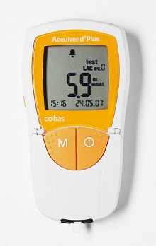 TEST ACCUTREND PLUS PER LETTURA GLICEMIA COLESTEROLEMIA TRIGLICERIDI LATTATO - farmachicca