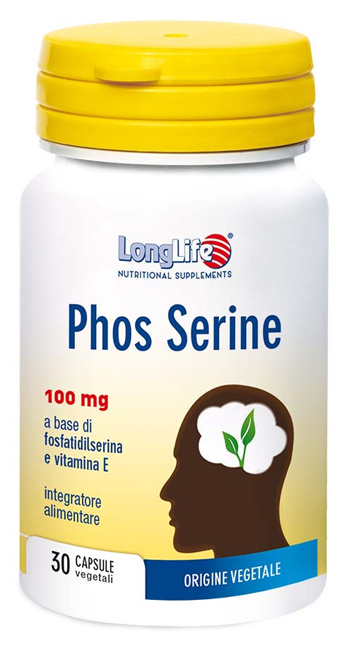 LONGLIFE PHOS SERINE 30 CAPSULE - farmachicca