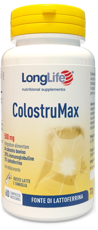 LONGLIFE COLOSTRUMAX 60 TAVOLETTE - farmachicca