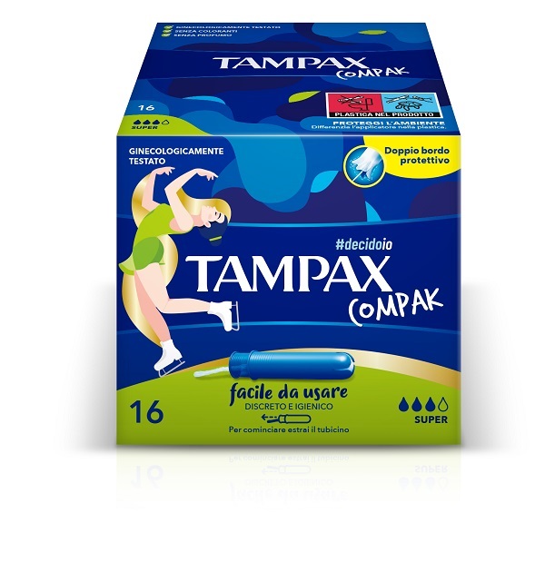 TAMPAX COMPAK SUPER 16 PEZZI - farmachicca
