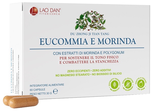 EUCOMMIA MORINDA 60 COMPRESSE BLISTER - farmachicca