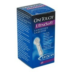 LANCETTE PUNGIDITO ONETOUCH ULTRASOFT 25 PEZZI - farmachicca