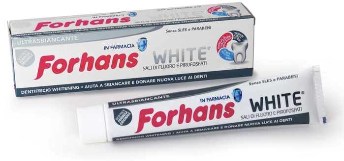 FORHANS SP WHITE DENTIF 75ML - farmachicca