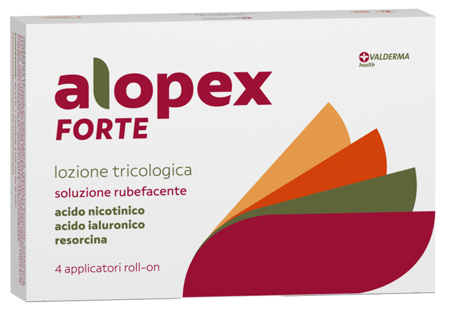 ALOPEX FORTE LOZIONE RUBEFACENTE 4 ROLL ON 40 ML - farmachicca