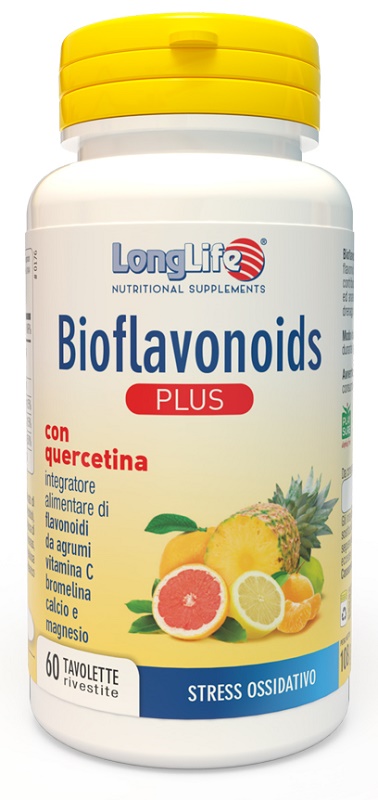 LONGLIFE BIOFLAVONOIDS PLUS 60 TAVOLETTE - farmachicca