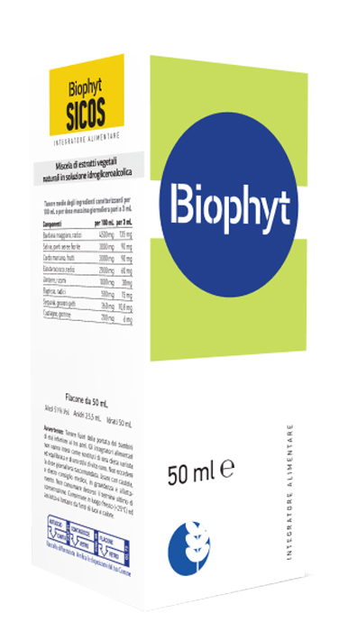BIOPHYT SICOS 50 ML SOLUZIONE IDROALCOLICA - farmachicca